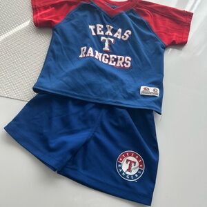 Champion Kids Texas Rangers Tee - Red and Blue